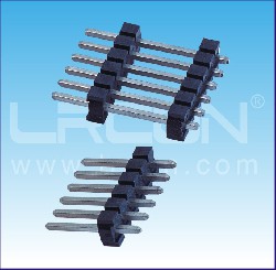 3.96mm間距單排針 180度/3.96mm Pin Header Single Row Straight