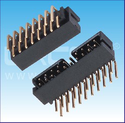 2.0mm間距 莫仕簡(jiǎn)牛  90度 塑高=6.4mm / 2.0mm Pitch Box Header Right Angle H=6.4mm