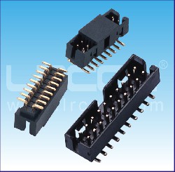 2.0mm間距 莫仕簡(jiǎn)牛  貼片 塑高=6.4mm / 2.0mm Pitch Box Header SMT H=6.4mm