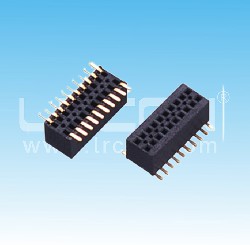 0.8mm間距 雙排母 貼片 / 0.8mm Pitch Female Header Dual Row SMT